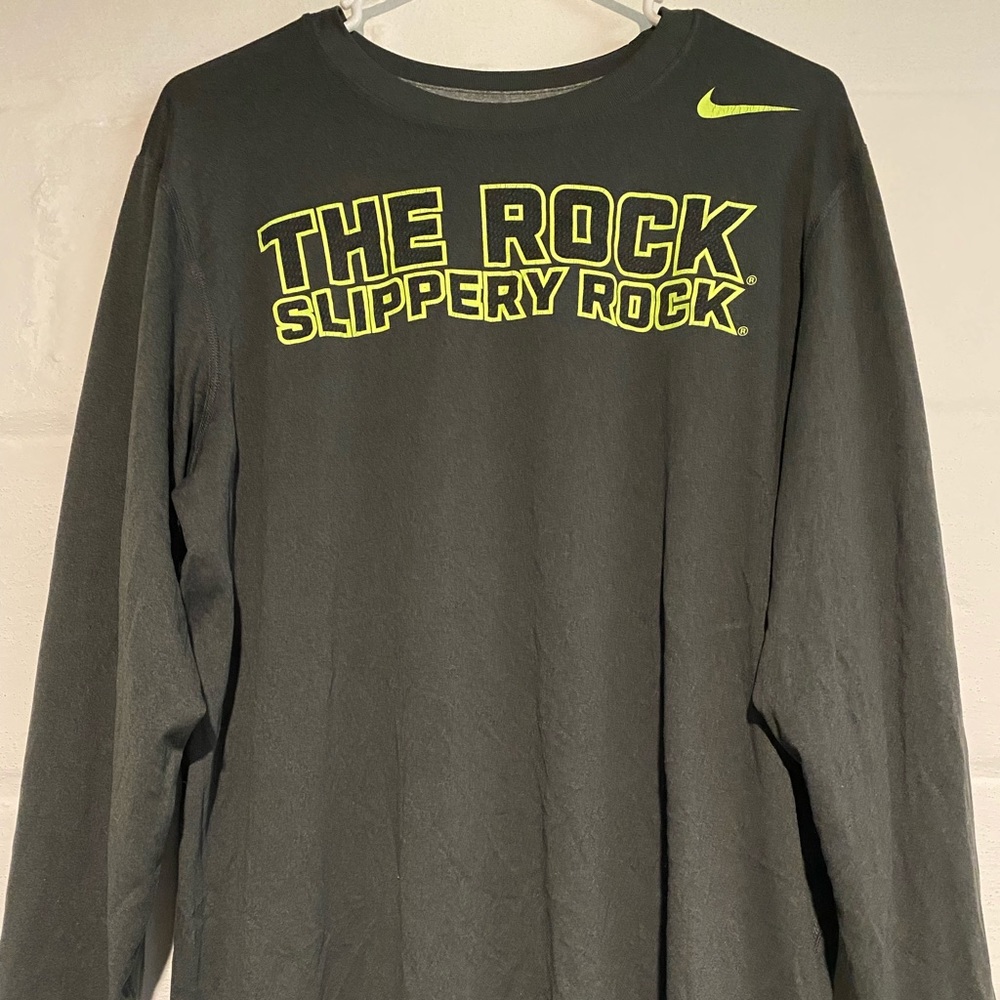 Nike “THE ROCK” dri-fit long sleeve shirt